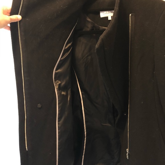 Calvin Klein black coat - Picture 5 of 7